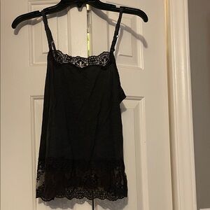 American Eagle Outfitters Black Lace Camisole